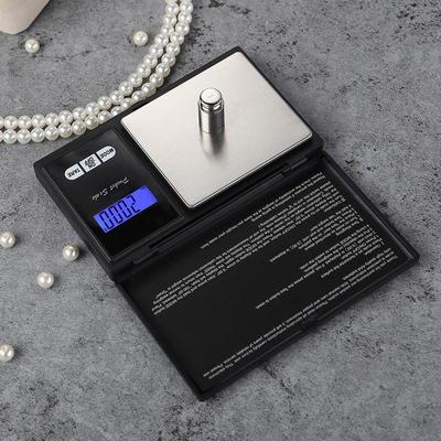 Kitchen Jewelry Electronic Digital Pocket Scale 0.1/0.01g Precision Mini Jewelry Weighing Scale Backlight Digital Gram Scale