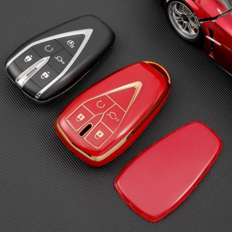 3 4 5 butoane TPU carcasă pentru chei de la distanță pentru Changan CS35 Plus CS55 Plus CS75 Plus 2019 2020 Suport geantă de protecție pentru chei