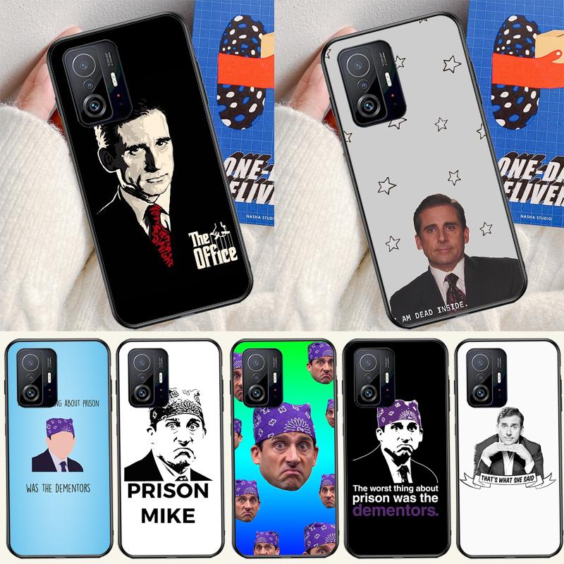 The Office Prison Mike Case For Xiaomi 11T 12T 13T 14T Pro 13 14 15 Ultra POCO X7 Pro X3 X5 X6 M6 F5 F6 Pro Cover