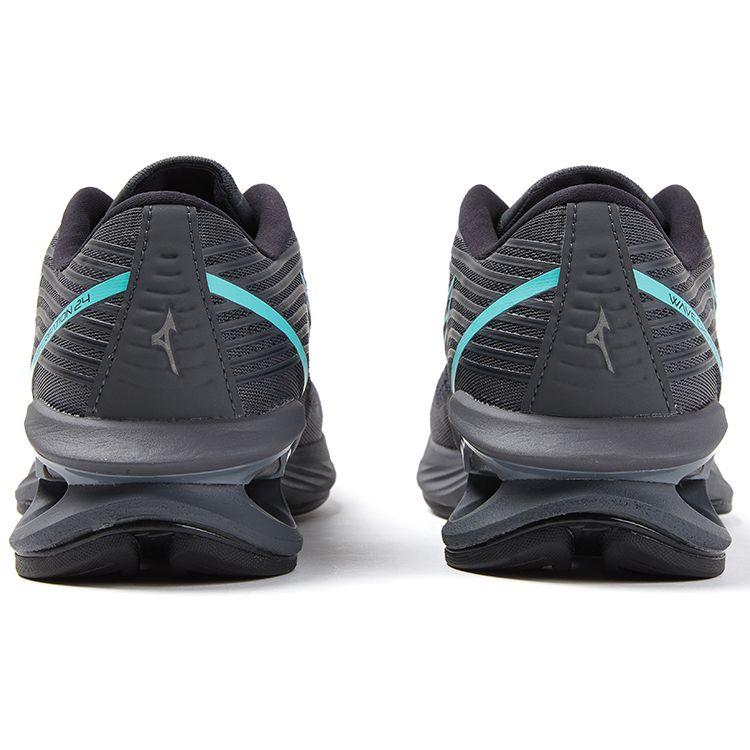 Mizuno Creation 24 Comfortable Versatile Shock Absorbing Non-Slip Wear-Resistant Low-Top Casual Running Shoes Unisex Sneaker Gray Black J1GC230107