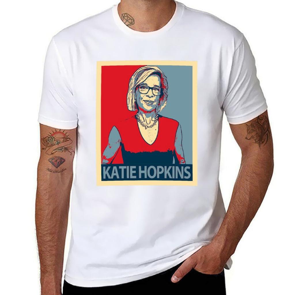 Katie Hopkins T-Shirt funny t shirts cotton g man t shirts for men man t shirt heavy cotton T-Shirt