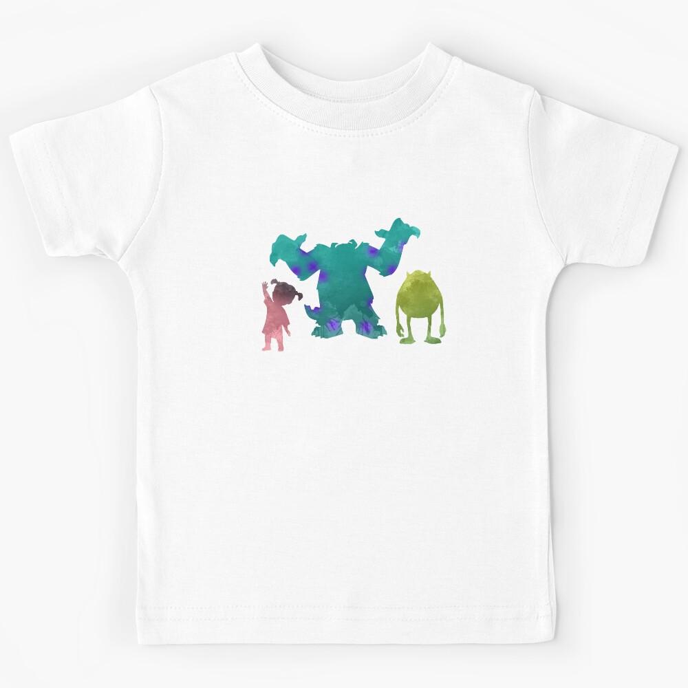 Monsters Inspired Silhouette Kids T-Shirt 140