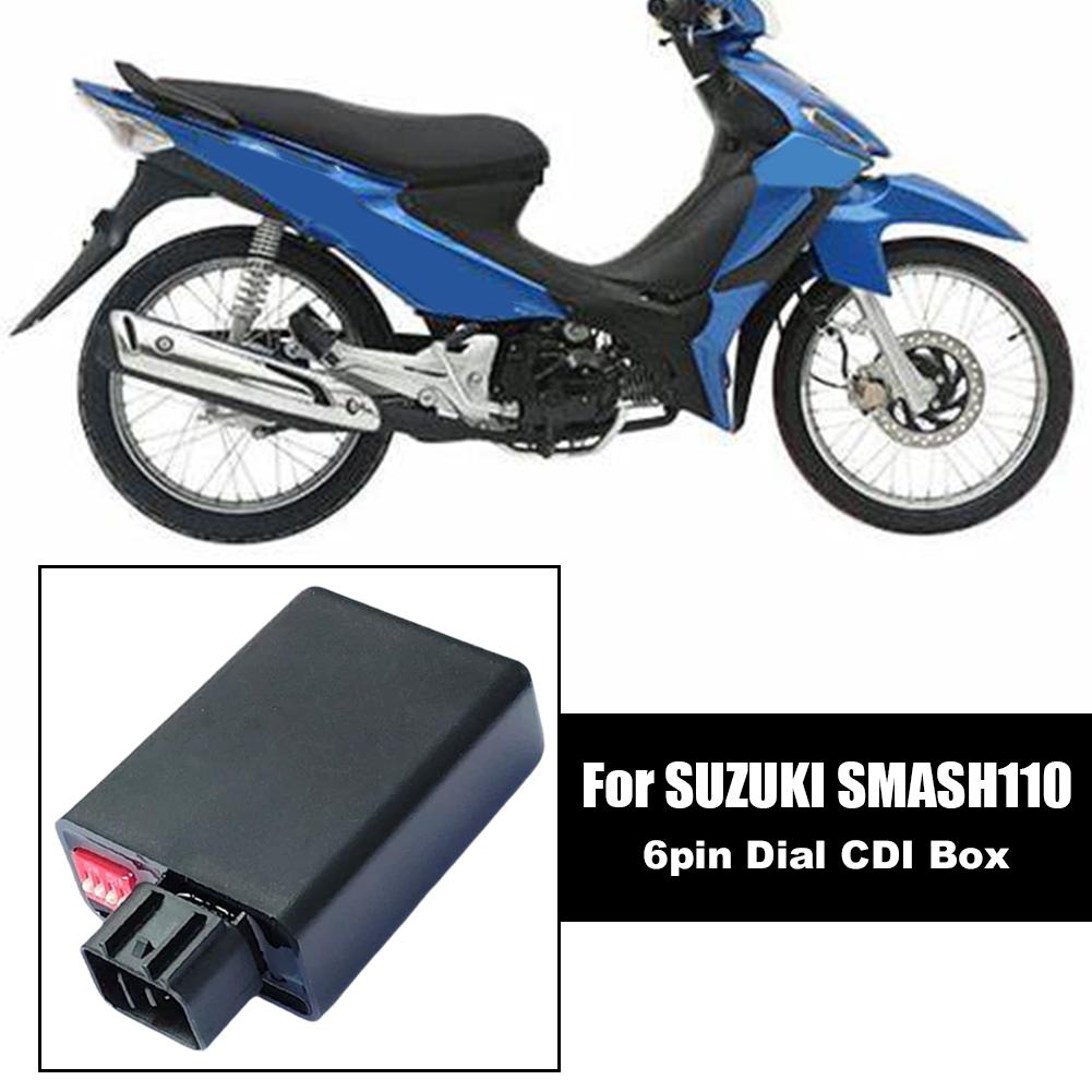 Motorcycle Starts CDI Device Speed Lgniter Coil D.C For SUZUKI 6pin D.C CDI Dial SMASH110 Lgnit Y7V8