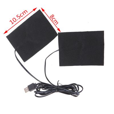 Kohlefaser Handschuhe erwärmen USB Heizfolien Fieber Wärmematte Beheiztes Pad