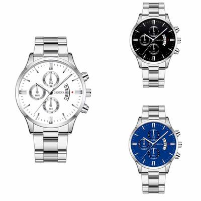 Men's  Luminous Running Alarm Clock Watch