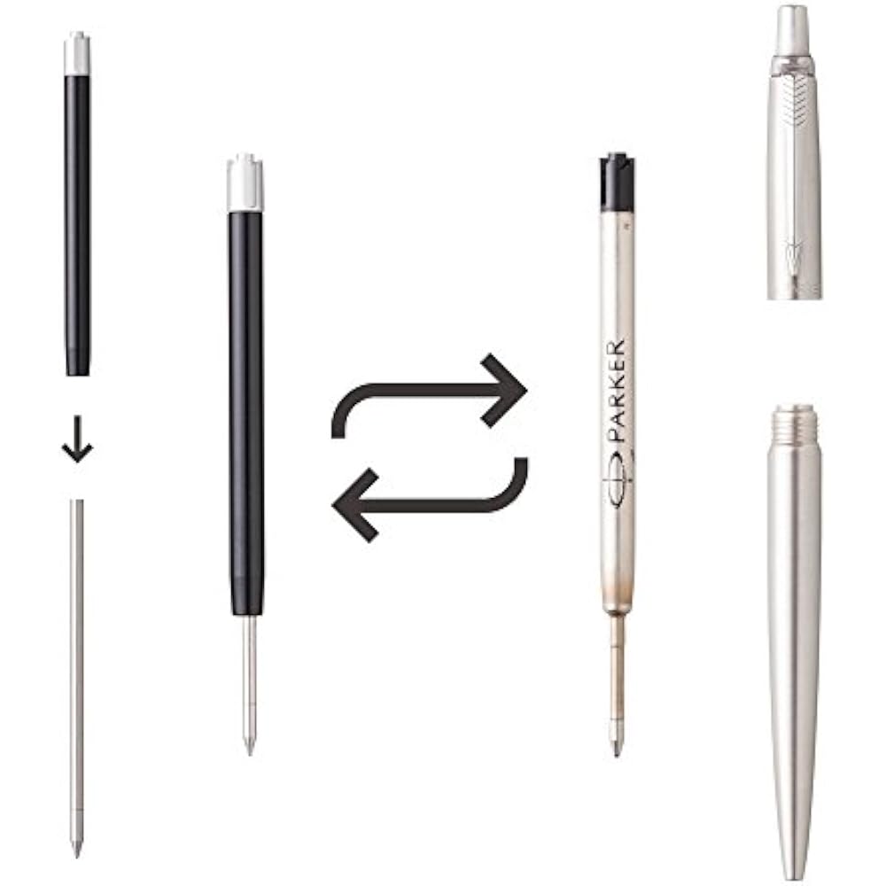 PK-01 ballpoint pen refill adapter (Parker PARKER ballpoint pen refill compatible model)