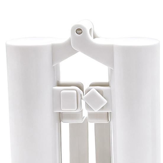 1/3Pcs Telescopic Folding Clothes Hanger Multi-functional Double Rod Design Portable Compact Clothes Drying Rack