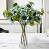 5pcs Artificial Sunflowers Branch Silk Fake Flowers Hotel Restaurant Decor Simulation Countryside Sunflower Home Decoration