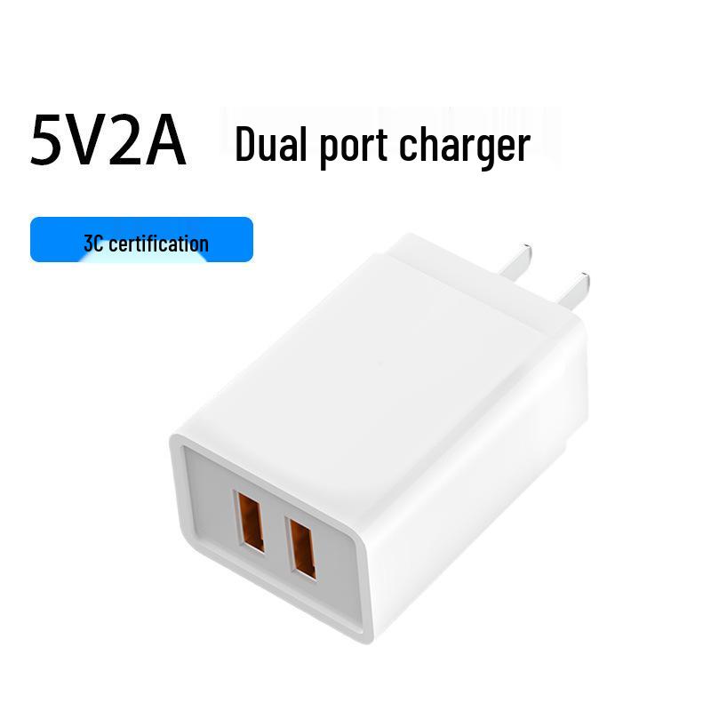 5V/2A Multi-Port 10W Fast USB Charger for Apple and Huawei Devices