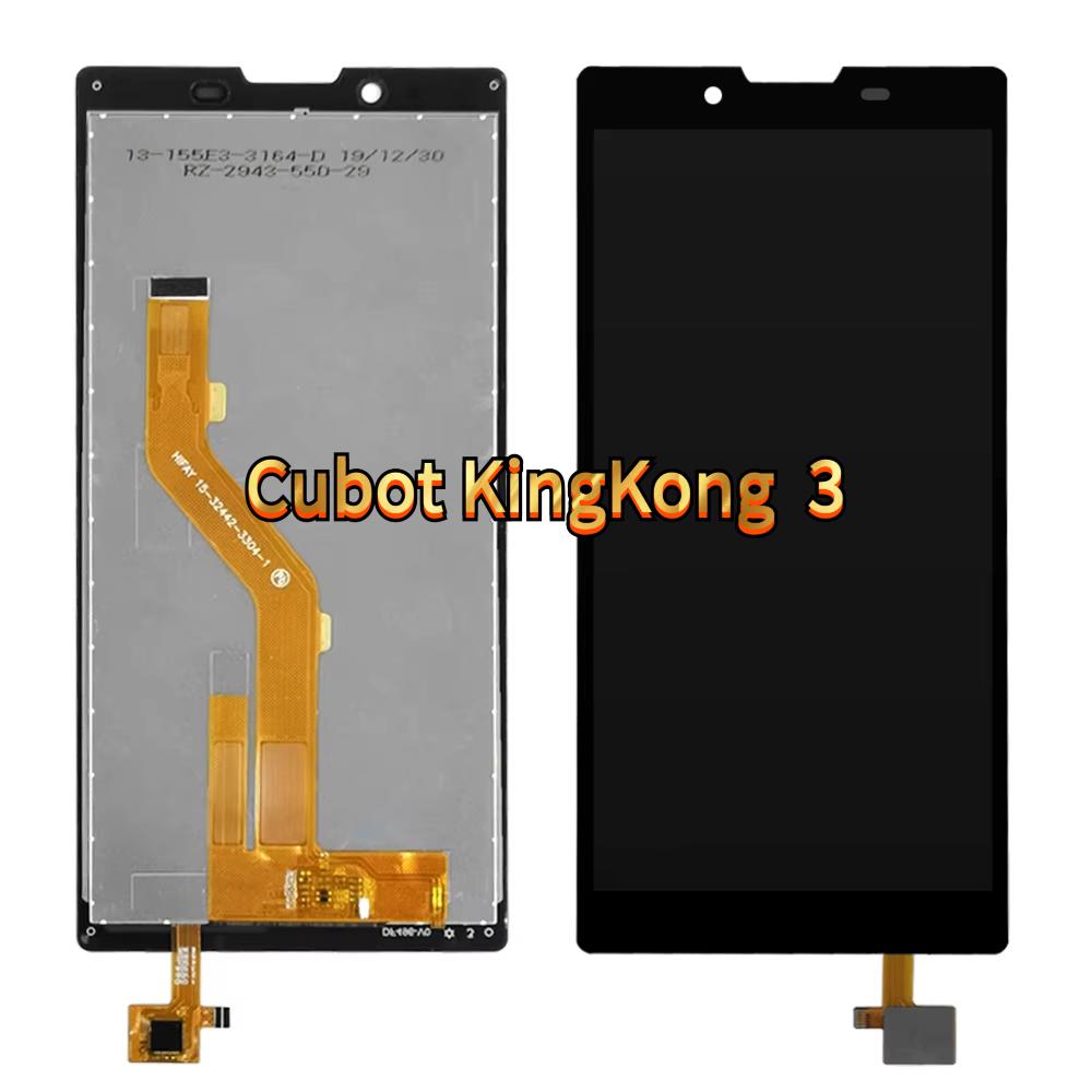 LCD Screen and Digitizer Full Assembly for Cubot KingKong  3