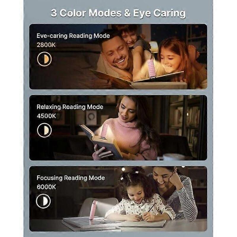 Reading Light Flexible Lamp Arm Portable Charging Camping Travel Lamp