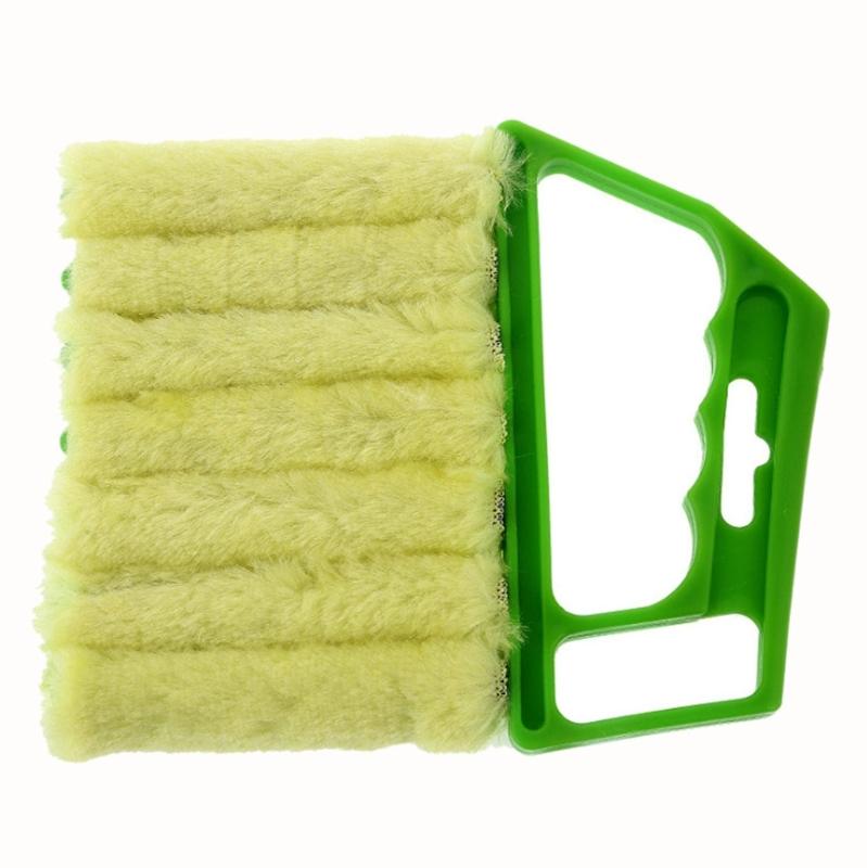 

Compactly Blinds Brush Cleaning Tool Scrubber Designed for Deep Cleaning Between Slats and Narrow Space Dusting Tool зелёный