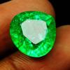 Natural Green Muzo Emerald 8.5ct Pear Cut Certified Loose Gemstone