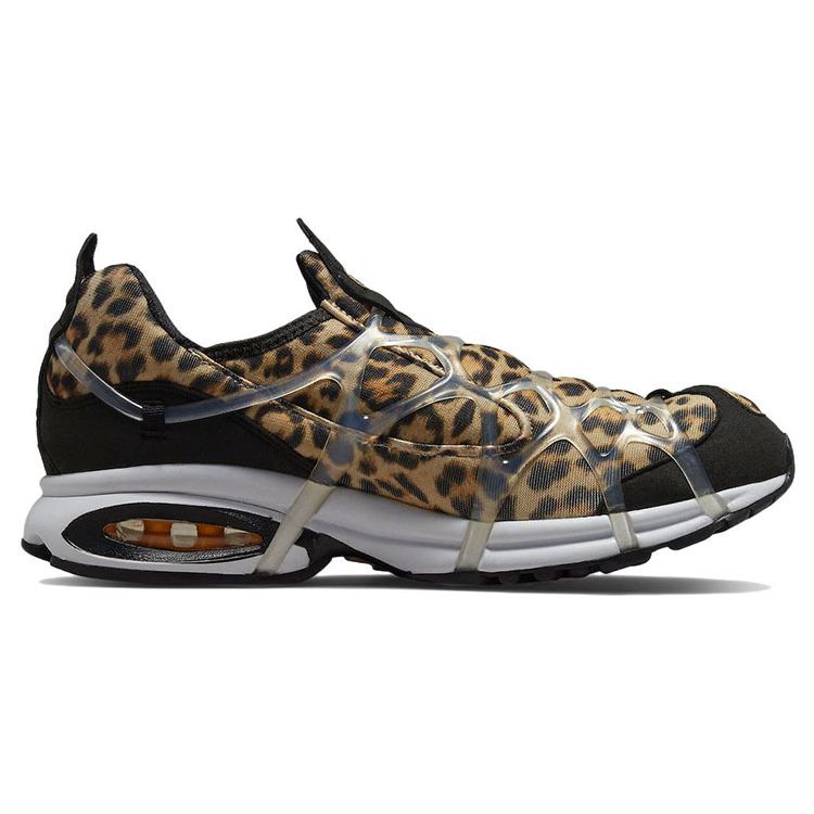 Nike Air Kukini SE Leopard Unisex Sneakers Brown Kumquat Action-Red DJ6418-001