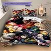 3pcs Demon Slayer Bedding Set. Soft and Comfortable with No Core Included (1x Duvet Cover + 2x Pillow Covers) yy251031030