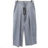 Unused Slacks Pants XS Gray Waist Rubber Men's Used
