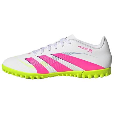 Predator CLUB TF Rubber Broken Studs Anti Slip Wear Resistant Soccer Shoes Men's White Pink Sneakers ID3785