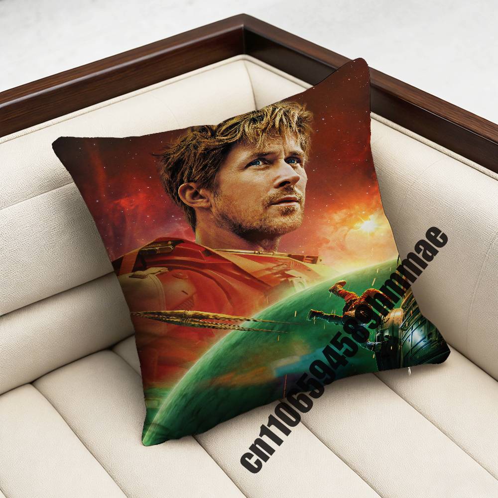 For Ryan Gosling P-Project Hail Mary Ryland Grace Throw Pillow Case Sham 45X45Cm 40X40Cm Square Car Pillowcase Pad Cushion Cover