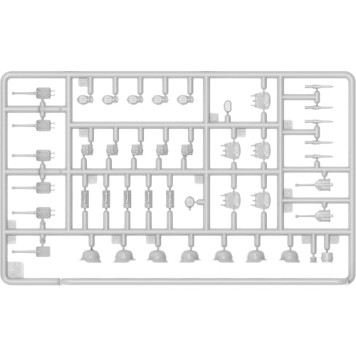 Miniart 1/35 Scale German Elite Riflemen (4-Piece Set) Plastic Model Kit MA35467