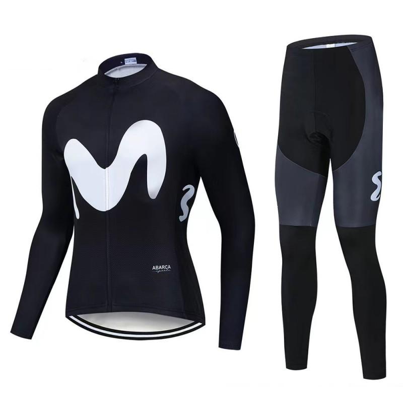 Maglia da Ciclismo Uomo Donna Manica Lunga Traspirante Abbigliamento Performance Ciclismo su Strada Mountain Bike