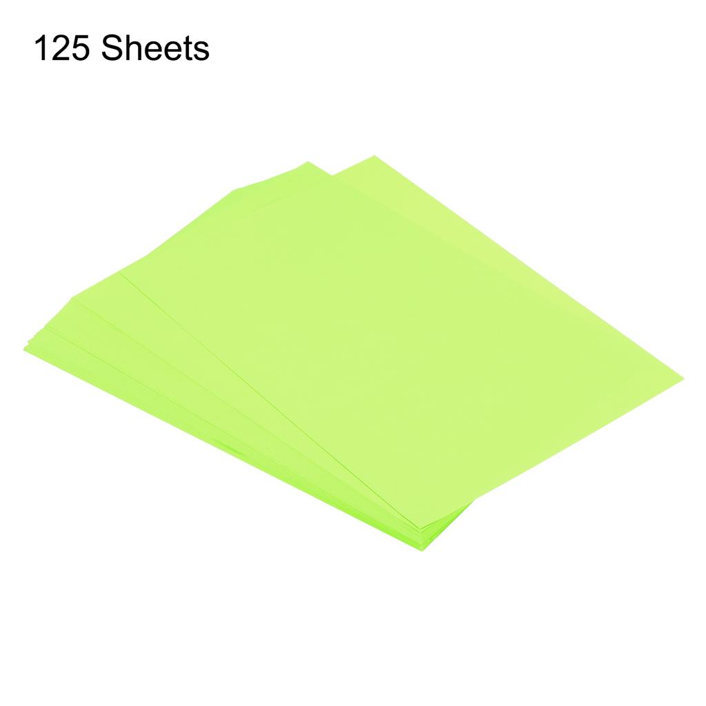 75/125 Sheets A4 Colored Print Copy Paper 8.5" x 11" Origami Paper Printer Paper 80gsm for Printing, Document Copying Art Craft