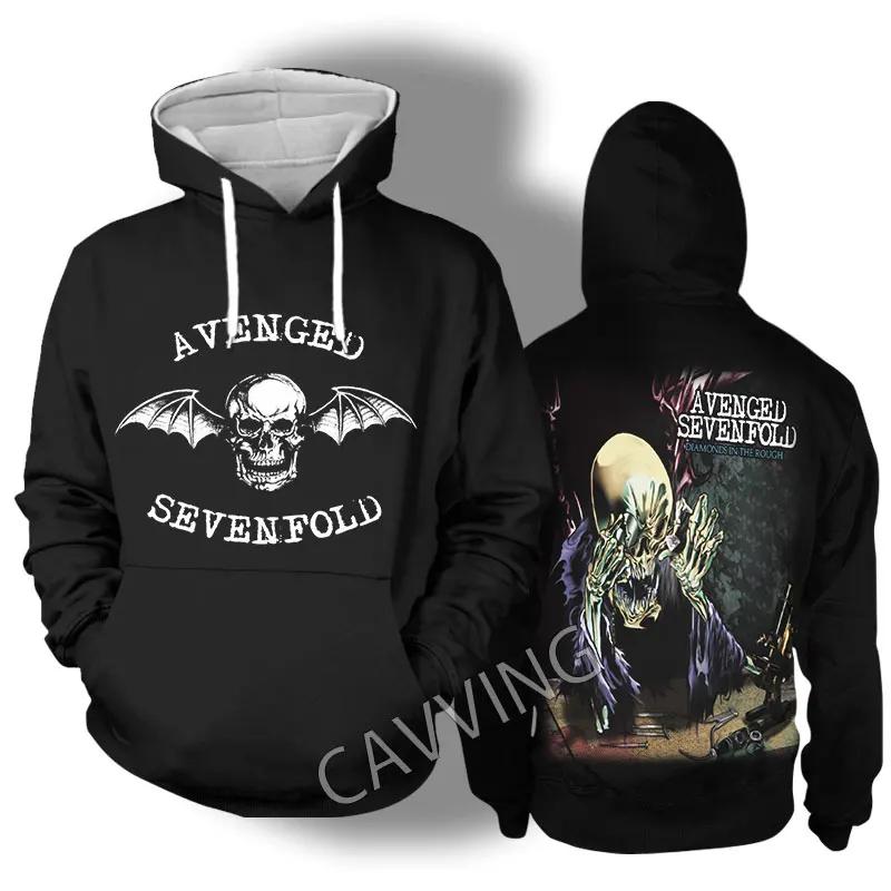 

2024 Avenged Sevenfold Рок 3D-принтовані Модні Толстовки Світшоти Harajuku Толстовки Світшоти Топи Одяг для жінок/чоловіків 3XL