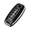 5 Button Key Fob Case Cover Holder for Nissan Altima Sentra Maxima Rogue Armada Pathfinder Smart Key Remote Case Shell Protector