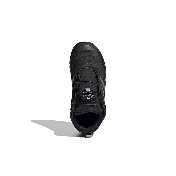 (PS) adidas Terrex Winter Mid Boa Hiking Shoes 'Core Black Silver Metallic' Kids' FU7272