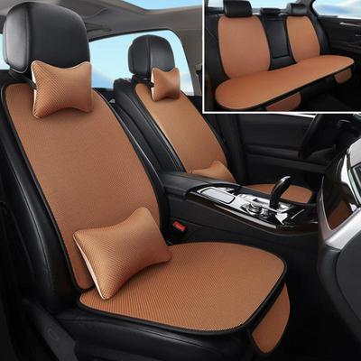 Universal Car Seat Covers for Summer Breathable Front Rear Seat Cushions Comfortable Interior for Most 5 Seat Cars
