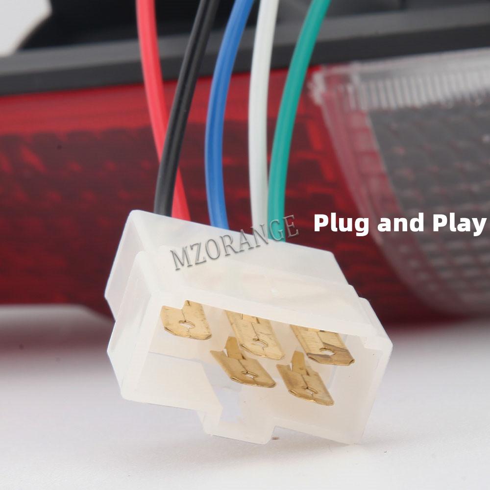 Taillight Rear Brake Tail Light For Toyota Hilux Pickup SR5 MK3 LN RN YN 2WD 4WD 1989-1995 Stop Turn Signal Car Accessories