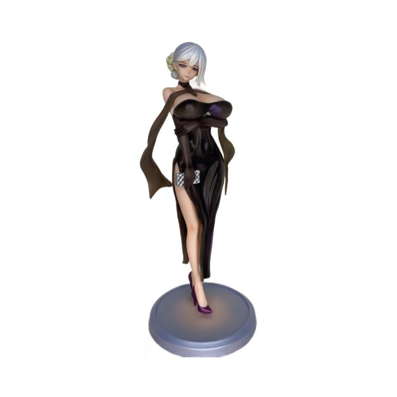 

Anime Wife Figure Wife Action Figure Beautiful Dress Wife Figurine Doll Pvc Standing Model Toy Adult Collection Statue Gift 25cm