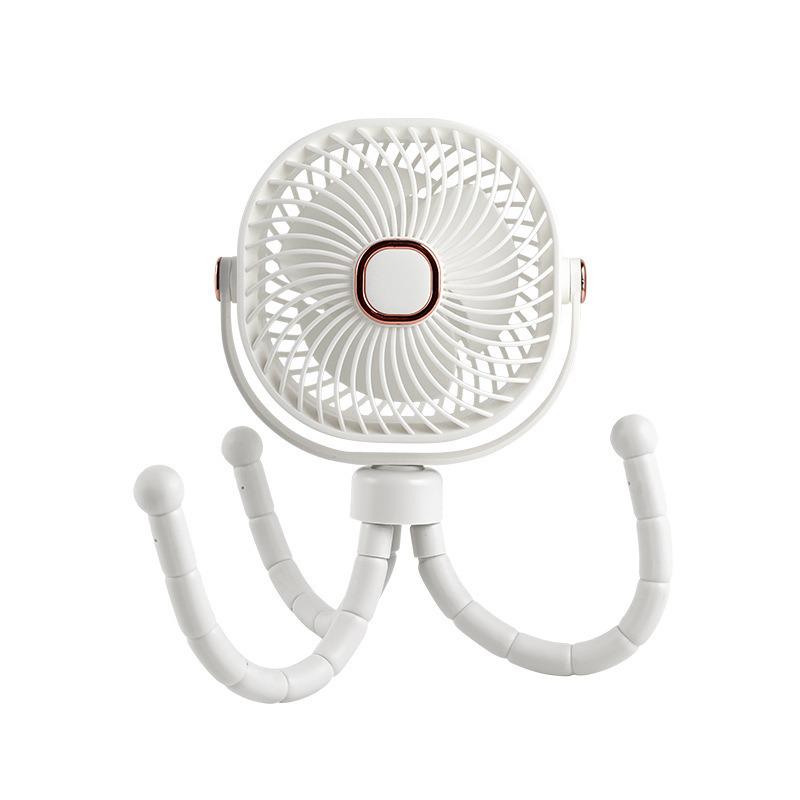 

Portable Bladeless Baby Stroller Fan: High-Speed, Energy-Saving, Rechargeable with Air Purification and Flexible Clip for Outdoor Use. 13x6x33 cm