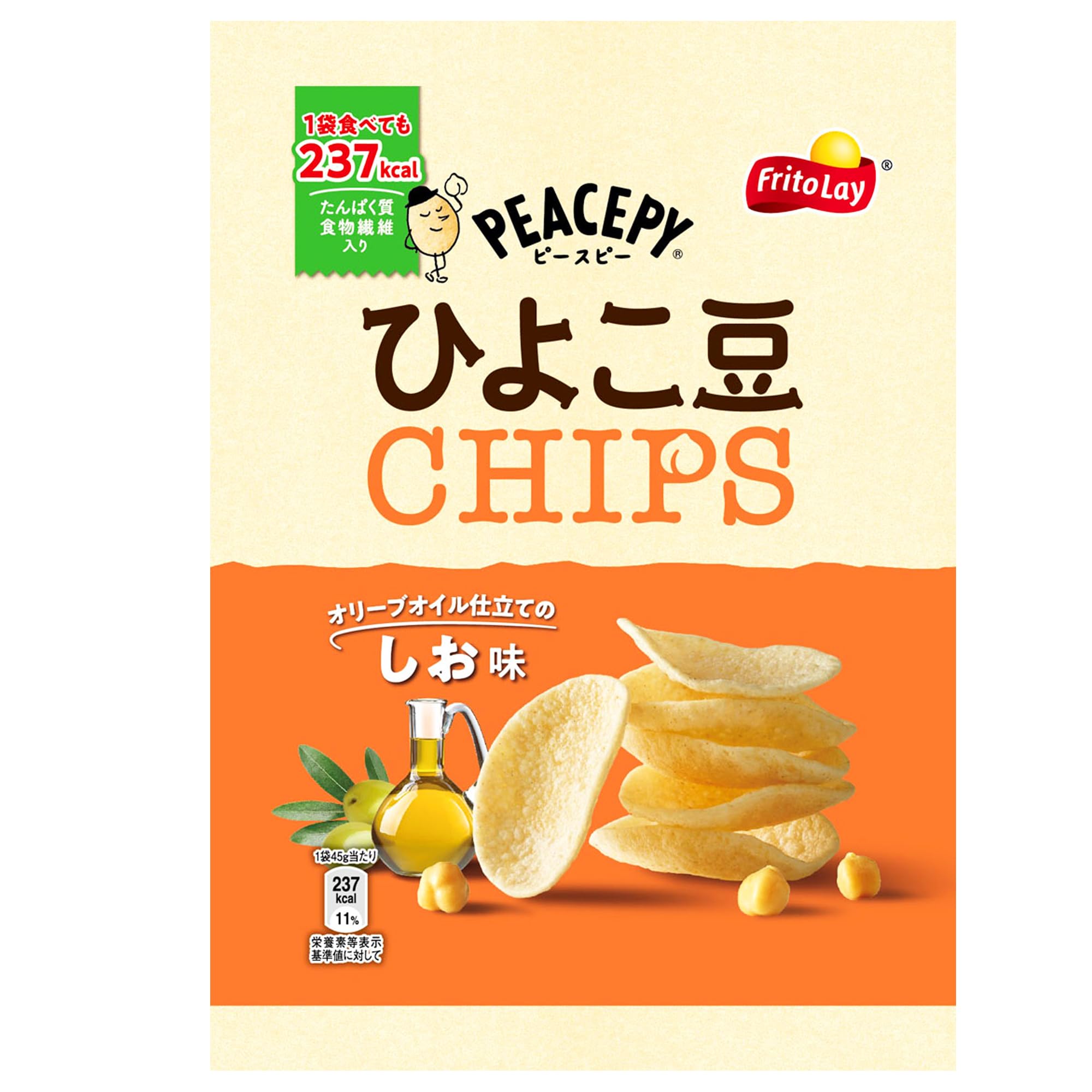 

Чипсы Frito-Lay Pea Pea Chickpea Chips со вкусом Шио 45 г x 12 пакетиков