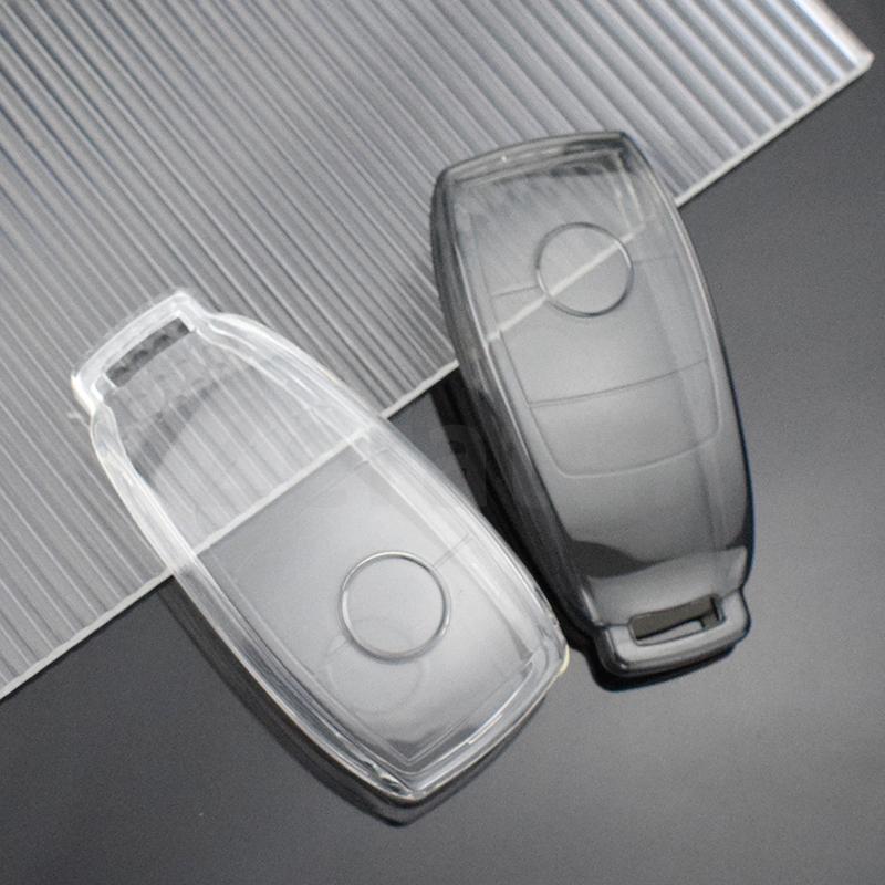 Tpu Car Key Cover Case Shell Fob For Mercedes Benz A B C E S G Glb Glc Gle Class Gls W177 W205 W213 W222 G63 X167 E200 E300 Amg