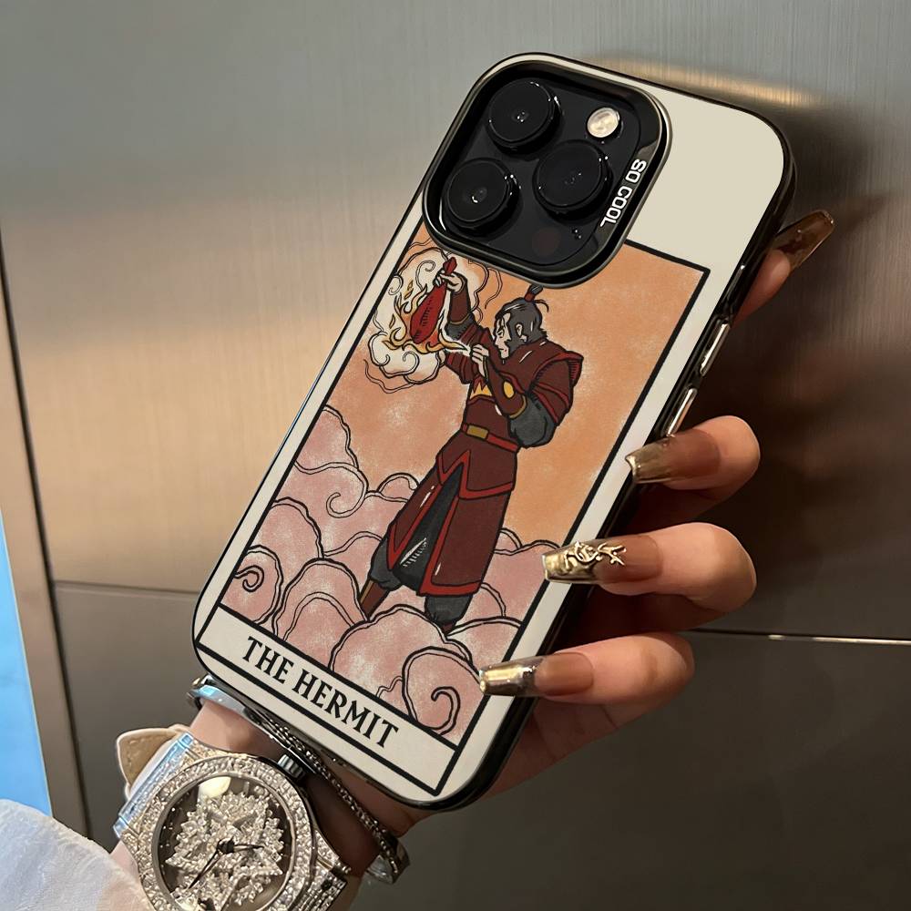 Avatar Tarot Phone Case For IPhone17  16 11 12 13 14 15 16 Pro Max Plus Cover Colored Silver Funda Bumber