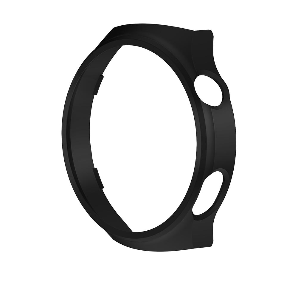 

Матовый чехол для часов из ПК для Huawei Watch 4 Pro, защитный чехол-бампер для Huawei Watch4 4Pro, аксессуары для умных часов Huawei Watch 4 Pro чёрный