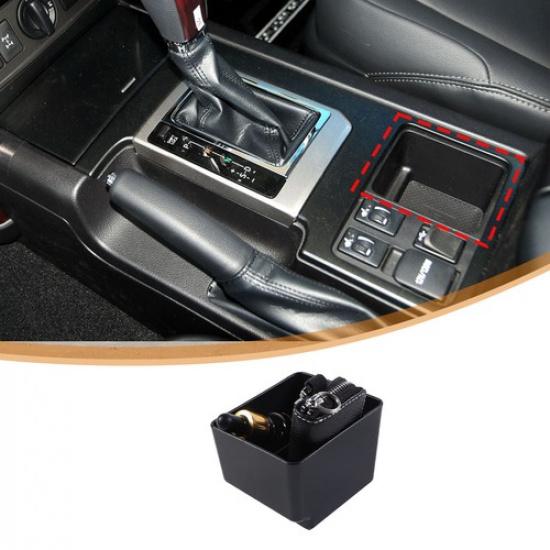 Gear Console Side Storage Box Tray For Toyota Land Cruiser Prado FJ150 2010-2017