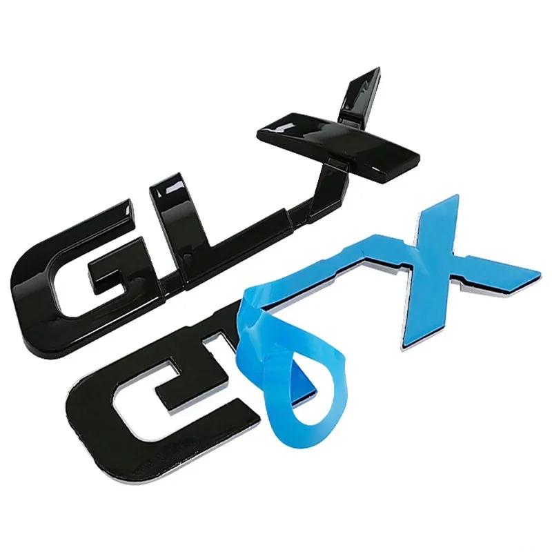 11.2x3cm Car Body Sticker Rear Trunk Badge for Toyota GLX Logo Avensis Camry Harrier GR Hiace CHR Auris Rav4 Yaris Accessories J33