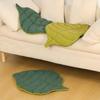 New Cat Bed Mats Soft Cotton Leaf Shaped Kitten Cat Puppy Dog Bed Mat Sleep Blanket Home Pets Double Sided Pad Rugs Washable