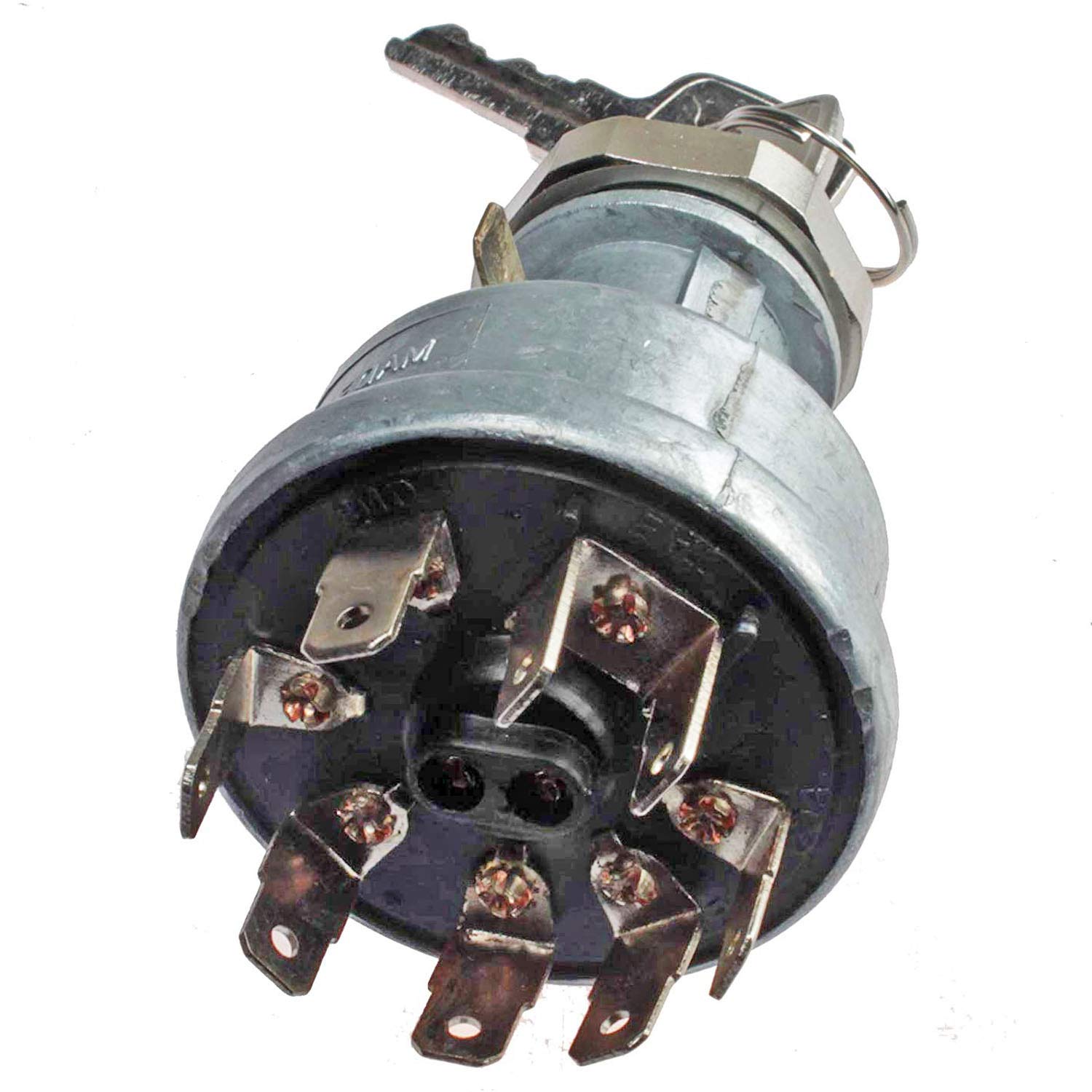 JEENDA Ignition Switch with 2 Keys RE45963 Compatible with John Deere Tractors 4200 4300 4400 4500 4600 4700 5200 5300 5400 5500 5600 5700 5210 5310