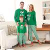 2024 Autumn/Winter Parent-Child Pajama Sets with Christmas Hat