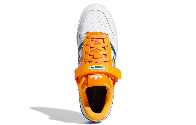 Adidas Forum Low Premium 'White Crew Orange Teal' FY4970