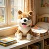 Jucărie de pluș Câine Shiba Animal de pluș moale Jucărie de pluș drăguță Shiba Jucărie de pluș de îmbrățișat Cadou pentru copii Iubitori de câini Decor pentru dormitor