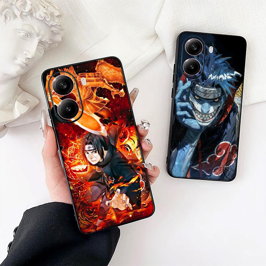 KISAME Narutos Uchiha Itachi Akatsuki Phone Cover for Xiaomi Redmi Note 13 14 ProPlus Pro Plus 14C A4 13C Pro+ Note14 Coque Case