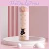 Cat Cute Puppy Floral Grid Star Printed Stainless Steel Insulated Cup