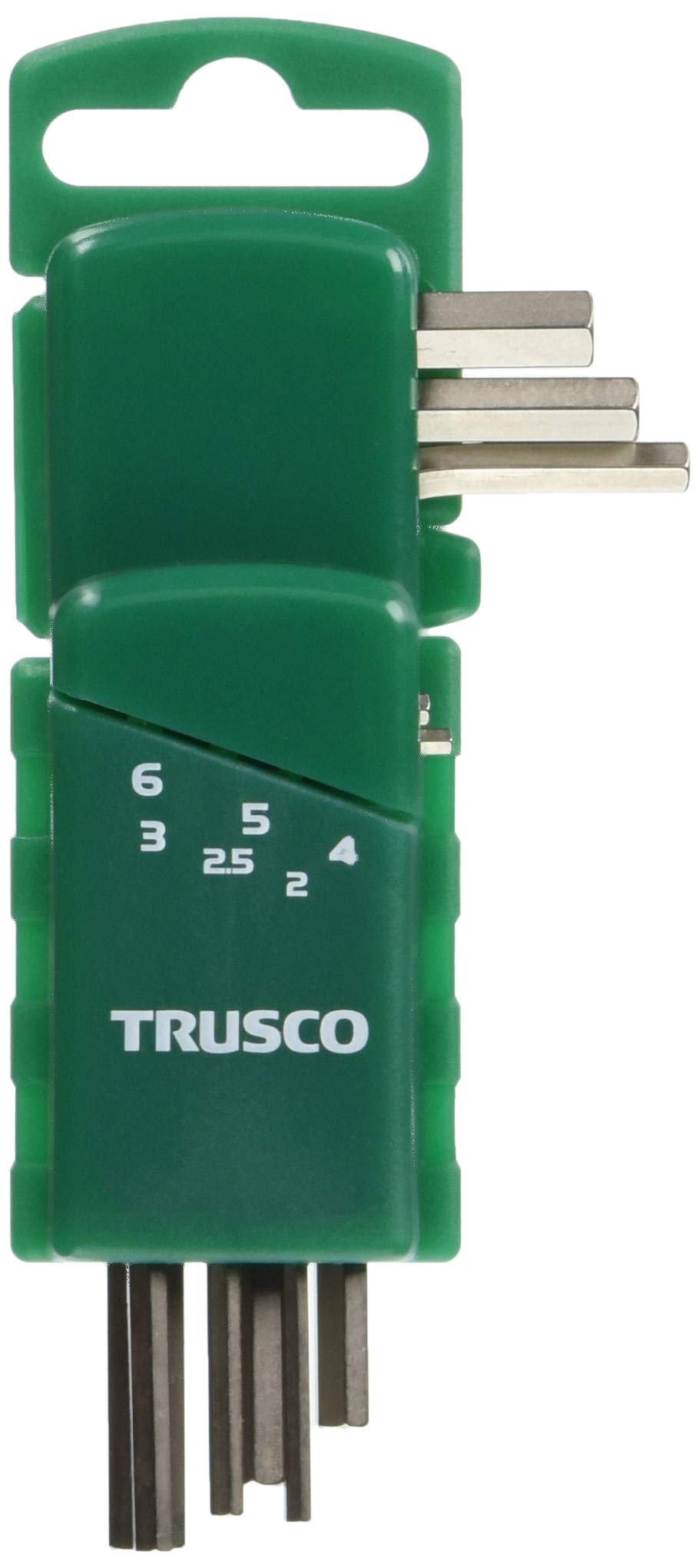 

TRUSCO Hexagonal Wrench with Tamper-Proof Holes on Both Ends, Set of 6 HW-TP6S