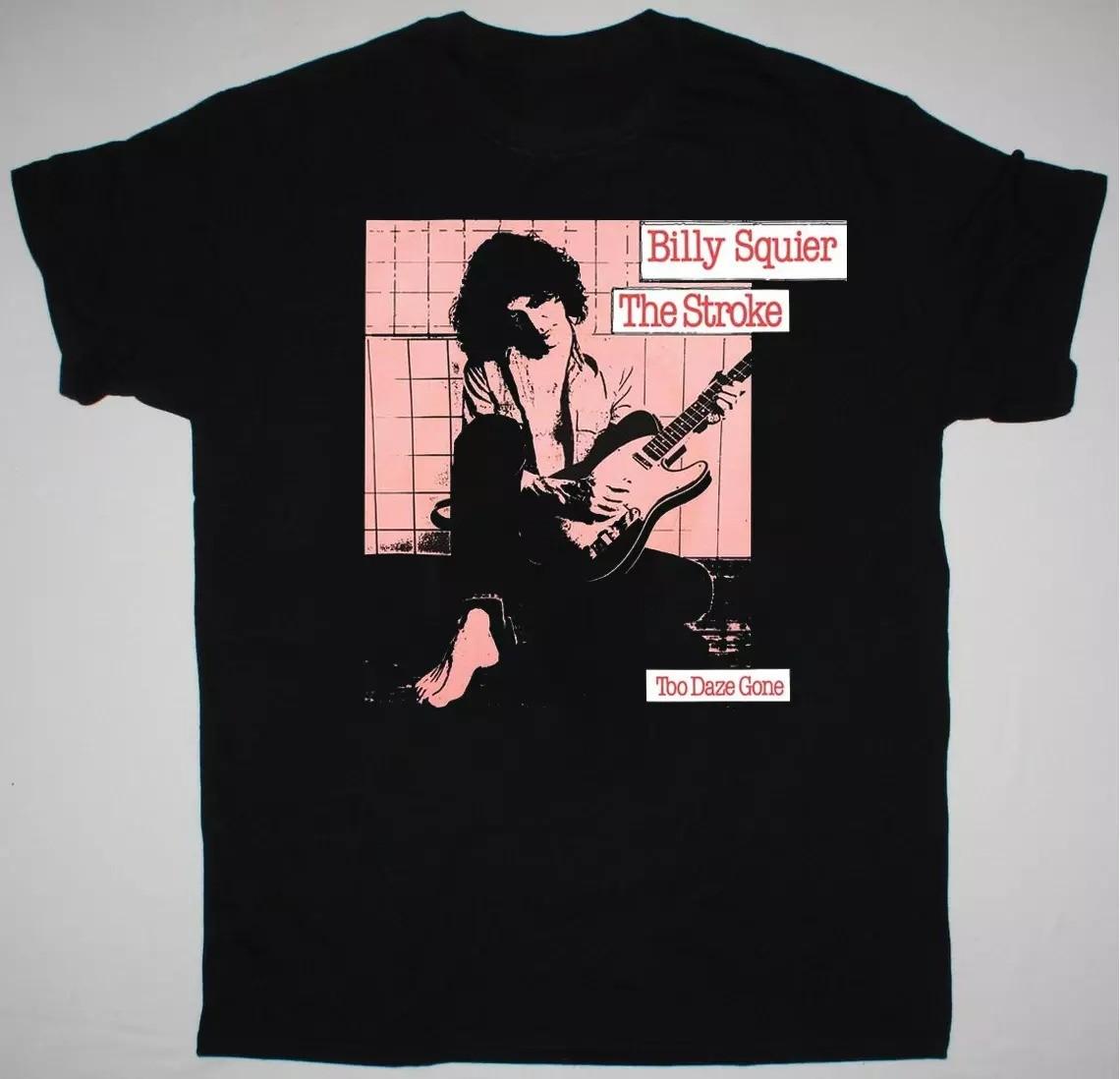 Billy Squier Gift For Fans Black T-Shirt Cotton All Size S разноцветный