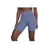 Nike Zenvy Solid Color Logo Fitness Shorts Women Bottoms Blue DQ6004-491