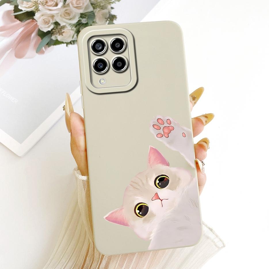 For Samsung Galaxy M33 5G Case SM-M336B Cute Rabbit Cartoon Cover Soft TPU Phone Cases For Samsung M33 M 53 Galaxy M53 5G Fundas