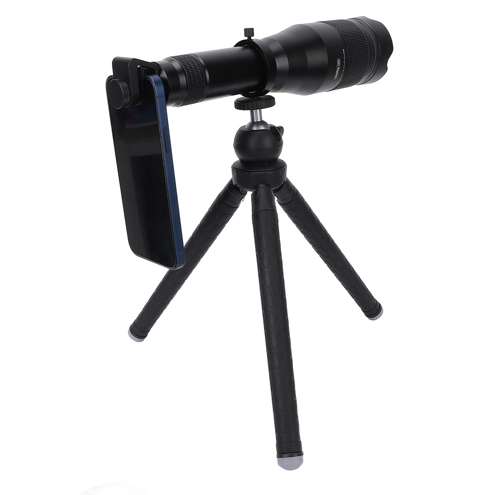 

Телеобъектив для камеры телефона APL‑JS60XJJ09 с 60-кратным внешним зумом, полностью металлический, со штативом для мобильного телефона